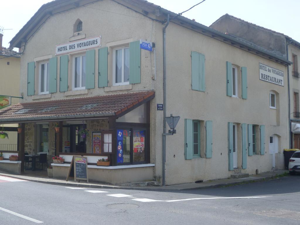 Hôtel des Voyageurs Vorey Exterior foto